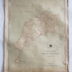 (RF 317) Carta Corográfica da Ilha de Porto Santo