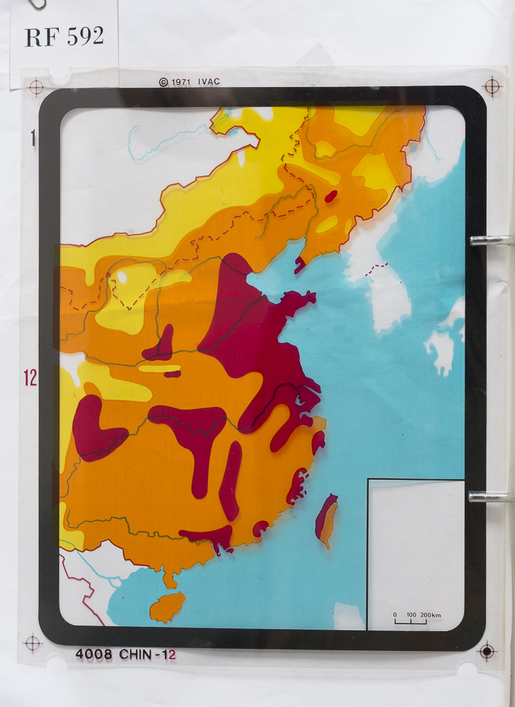 (RF 592) Transparências de Geografia REF.:IVAC/4008 – China
