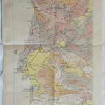 (RF 764) Esboço d´uma carta tectonica de Portugal