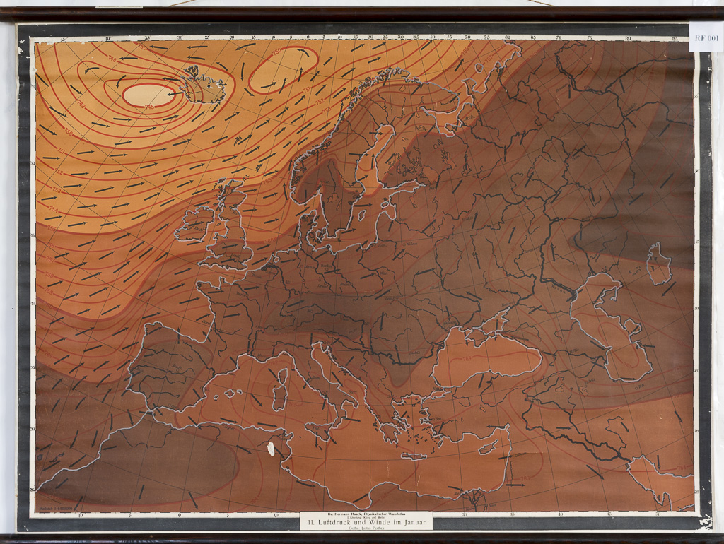 (RF 001) 11.Luftdruck un Winde im Januar