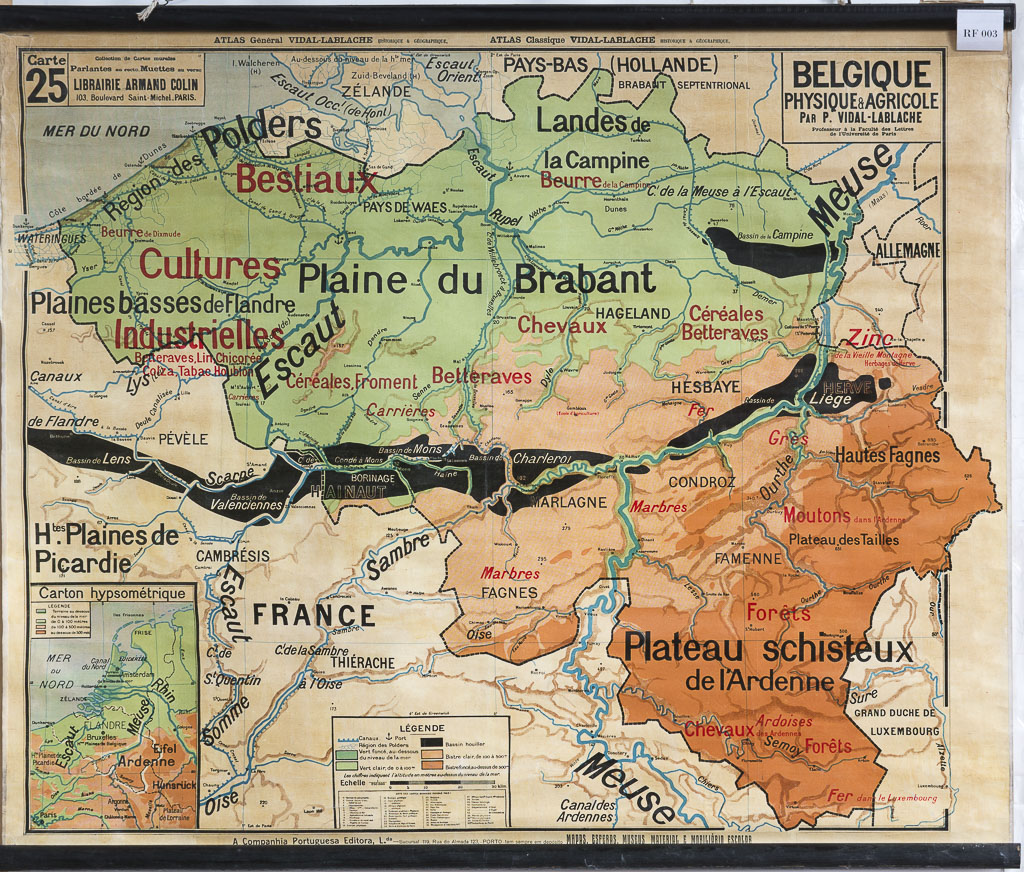 (RF 003) Belgique Physique e Agricole