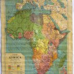 (RF 008) Smaller School Room Map of Africa