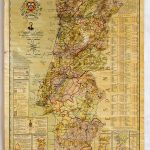 (RF 016) Carta de Portugal Continental