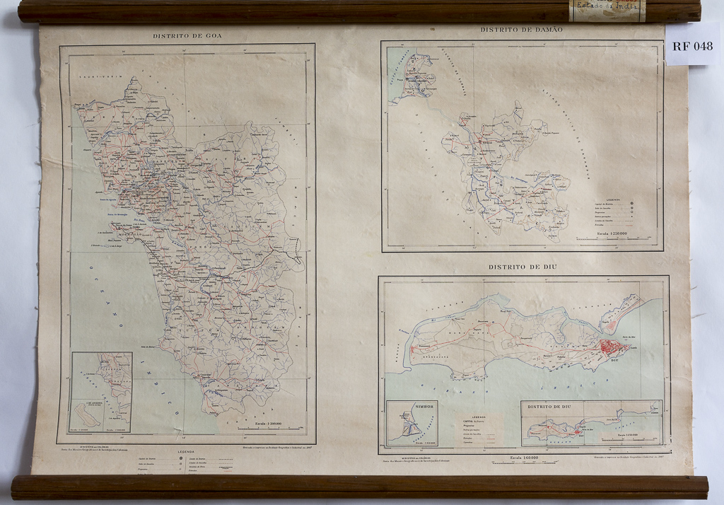 (RF 048) Distrito de Goa, distrito de Damão e distrito de Diu