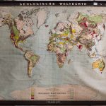 (RF 159) Geologische Weltkarte