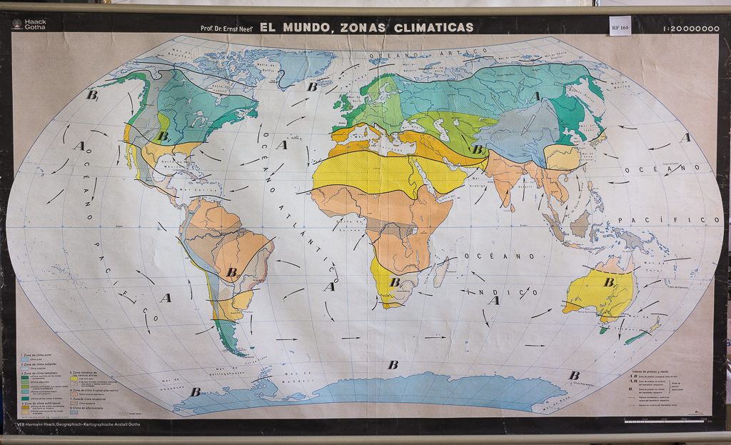 (RF 164) El Mundo, Zonas Climaticas