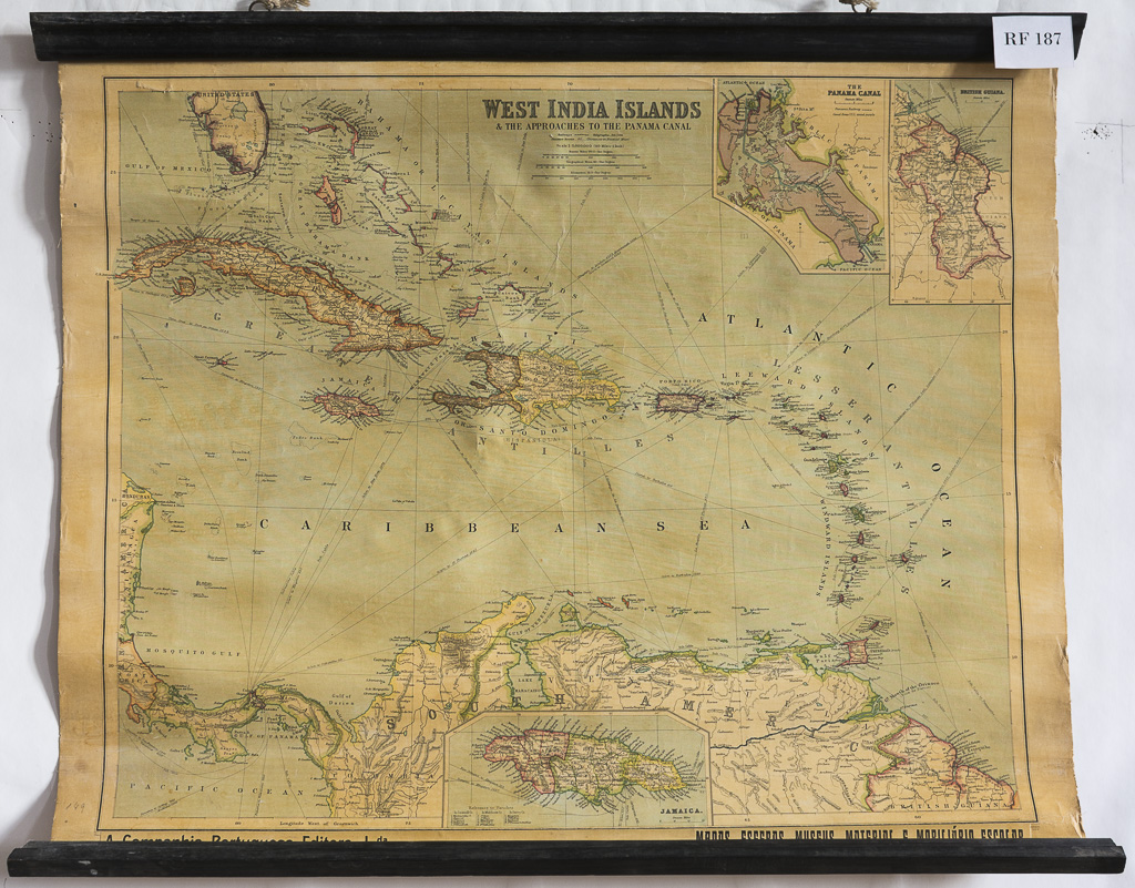 (RF 187) West India Islands & The Approaches to the Panama Canal