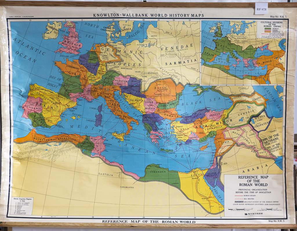 (RF 078) Reference Map of the Roman World