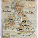 (RF 083) Iles Britanniques Carte Physique et Agricole