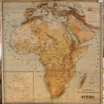 (RF 244) Afrika. Physikalische Wandkarten V.