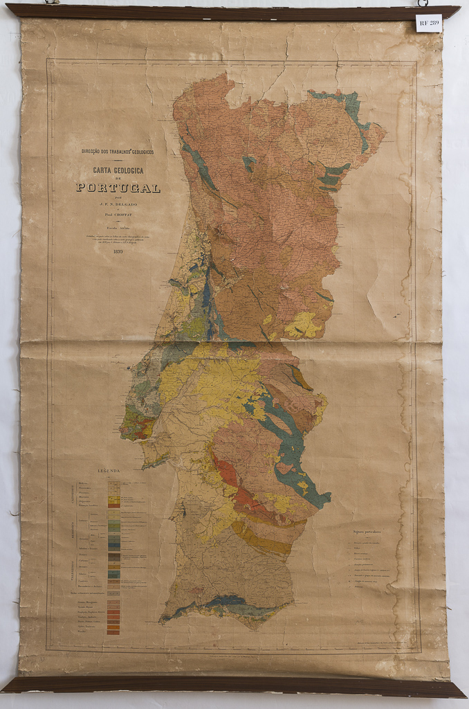 (RF 289) Carta Geológica de Portugal