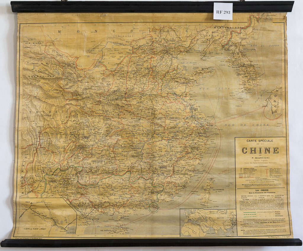 (RF 293) Carte Spéciale de la Chine