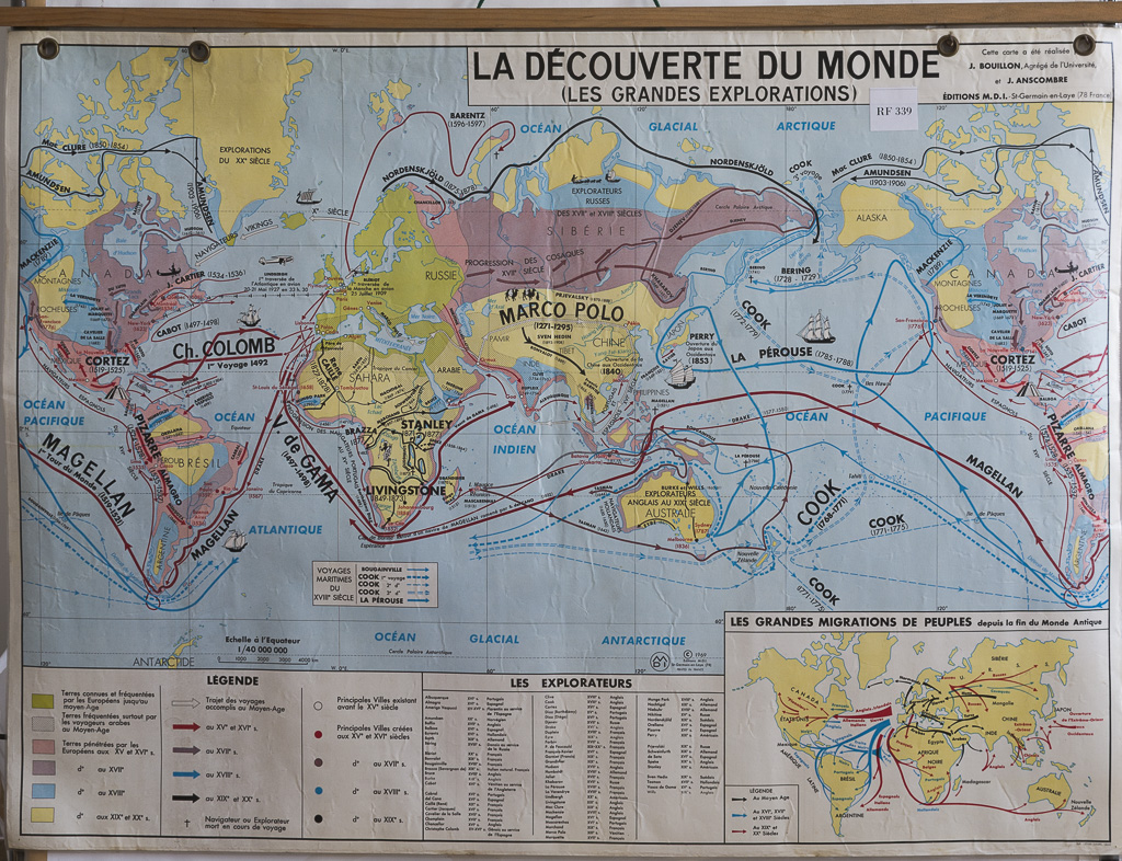 (RF 339) La découverte du monde (Les grandes explorations)