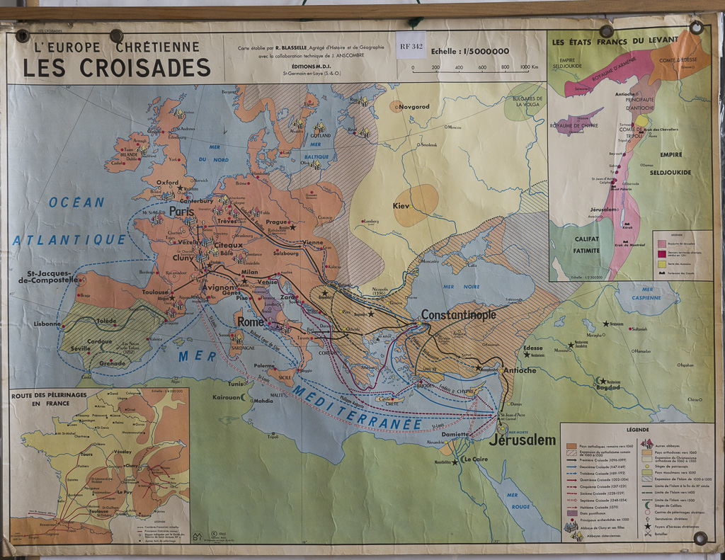 (RF 342) L´Europe Chrétienne Les Croisades