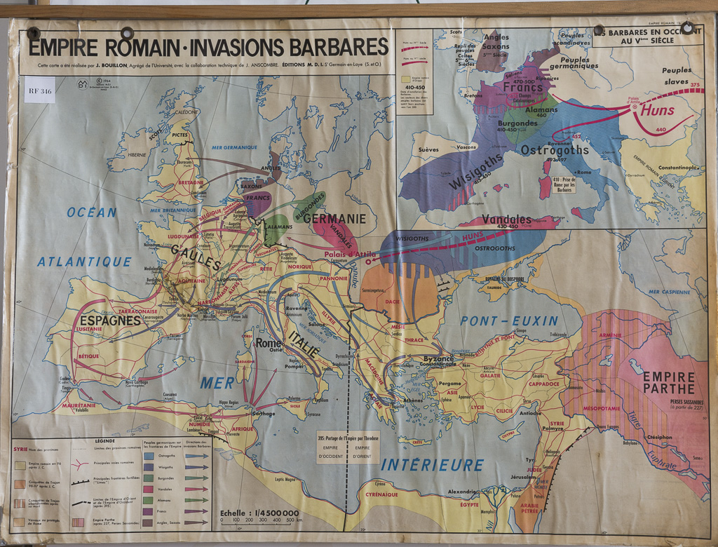 (RF 346) Empire Romain: Invasions Barbares