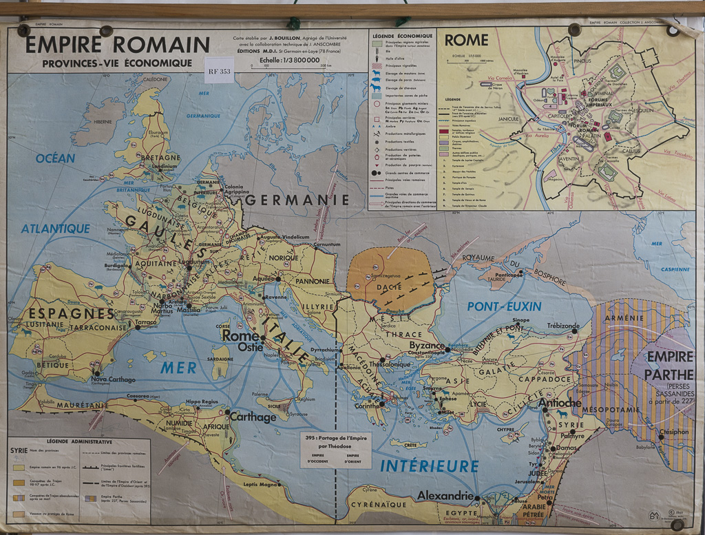 (RF 353) Empire Romain Provincies-vie Économique