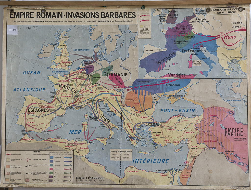 (RF 358) Empire Romain: Invasions Barbares