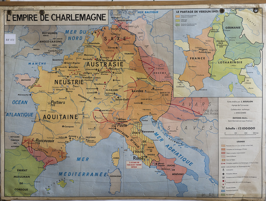 (RF 372) L´Empire de Charlemagne