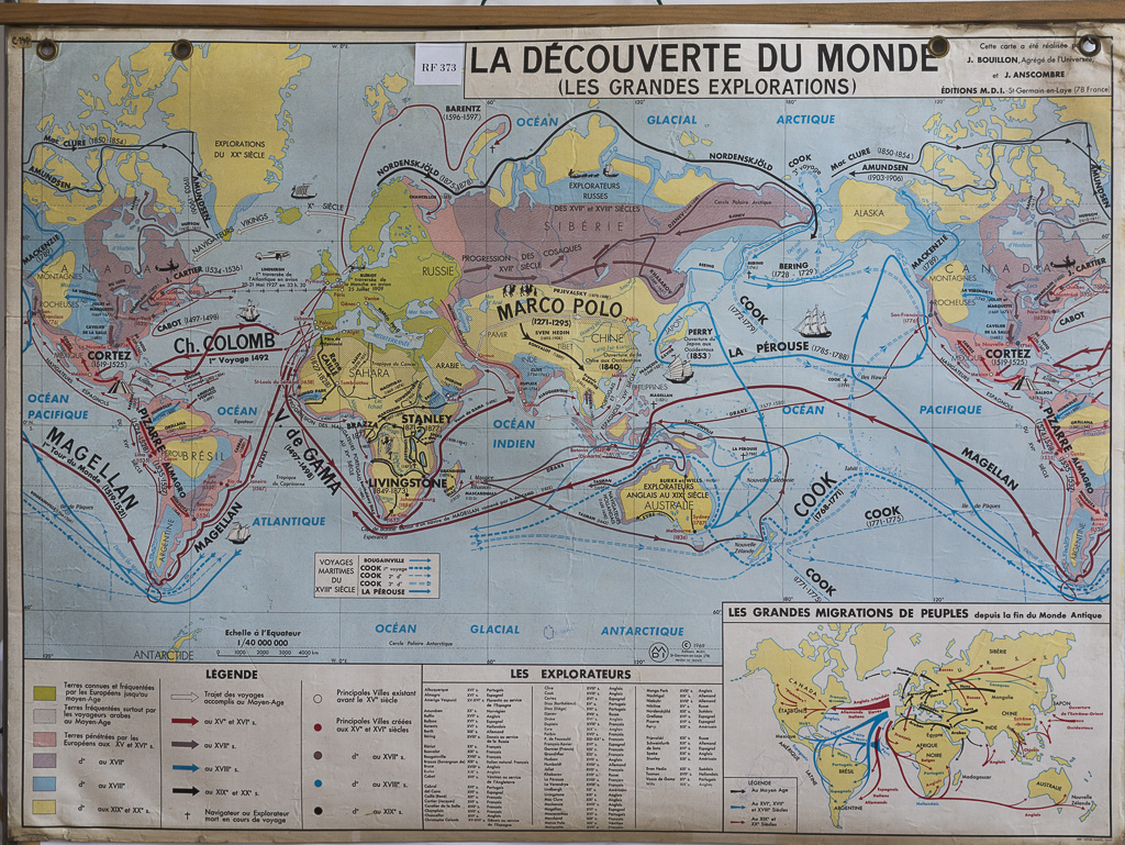 (RF 373) La découverte du monde (Les grandes explorations)