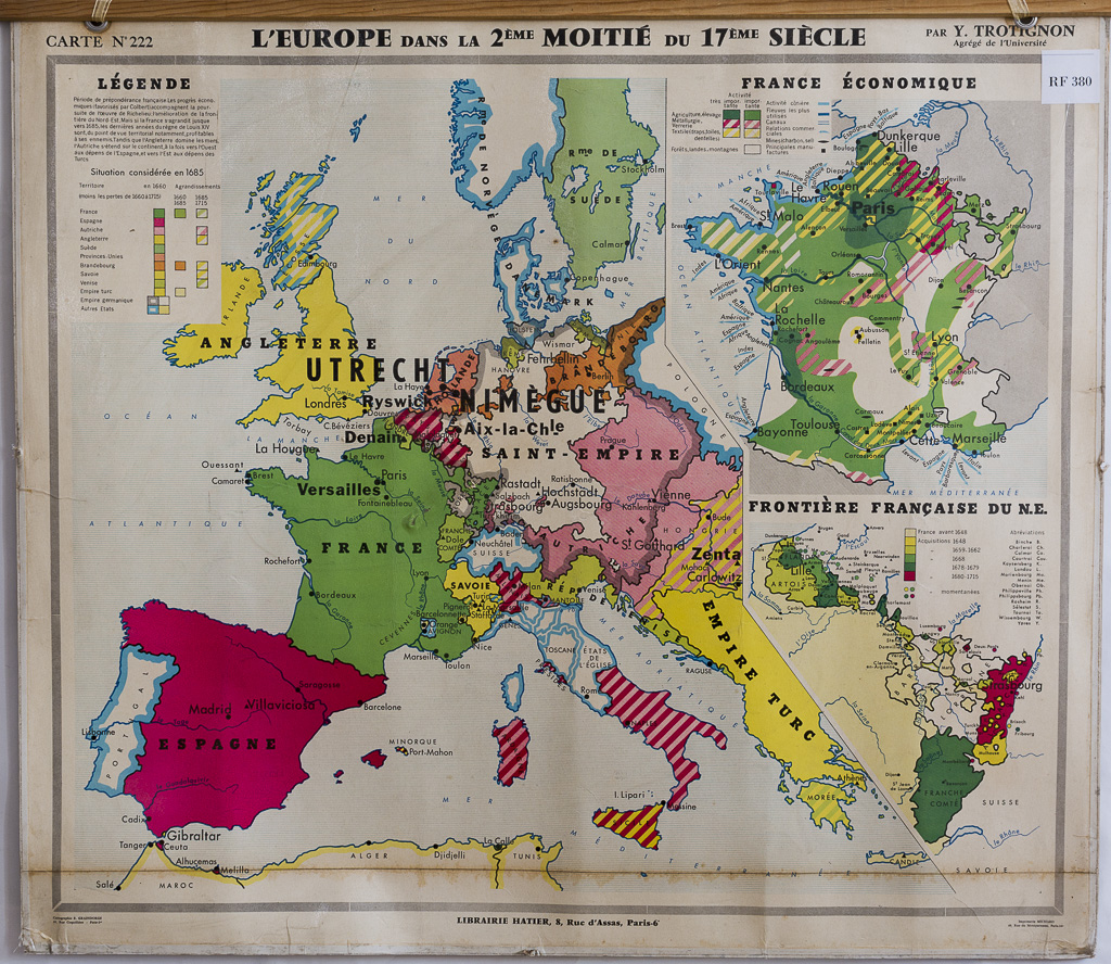 (RF 380) L´Europe dans la 2ème Moitié du 17ème Siècle