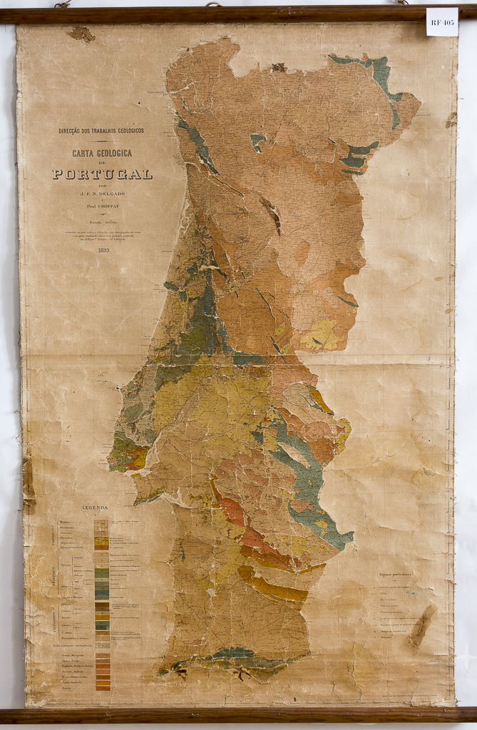 (RF 405) Carta Geologica de Portugal