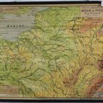 (RF 447) Bassin de Paris Région du Nord Carte Phisique