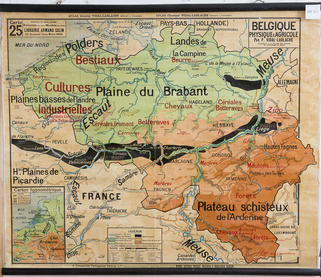 (RF 452) Belgique Physique e Agricole