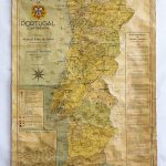 (RF 491) Carta de Portugal Continental