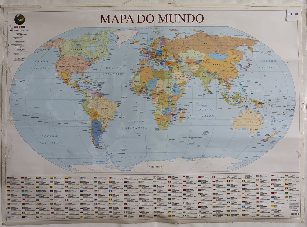 (RF 501) Mapa do Mundo