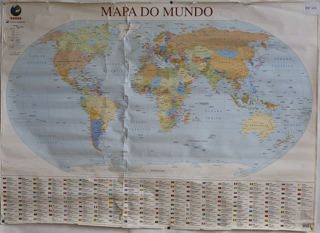 (RF 515) Mapa do Mundo