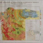 (RF 530) Carte Géologique Du Nord-Ouest De La Péninsule Ibérique (Hercynien et Ante-Hercynien)