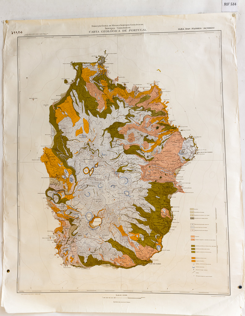 (RF 534) Carta Geológica de Portugal