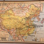 (RF 558) Chine Carte Politique / Chine Carte Physique