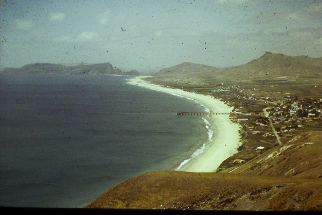 06. A vila vista da Portela (Porto Santo)