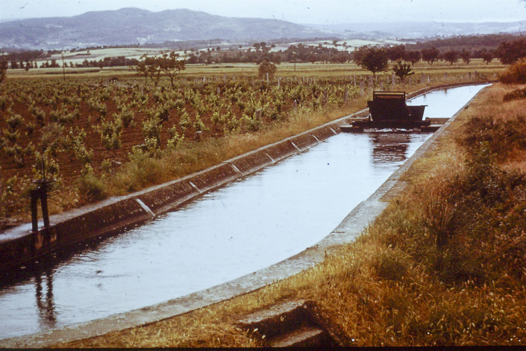 145. Trás-os-Montes veiga de Chaves canal de irrigação