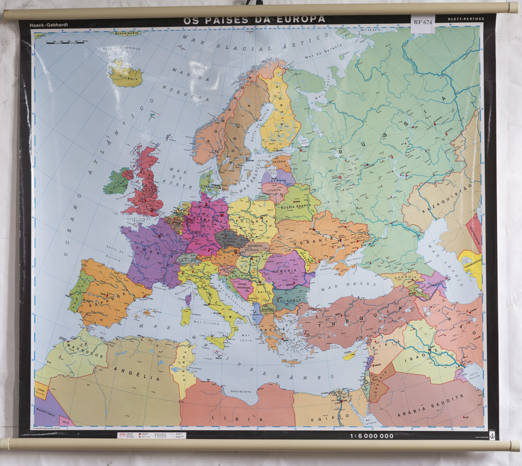 (RF 674) Os Países da Europa