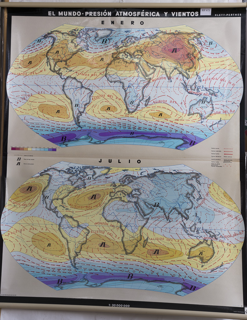 (RF 675) El Mundo – Présion Atmosférica y Vientos