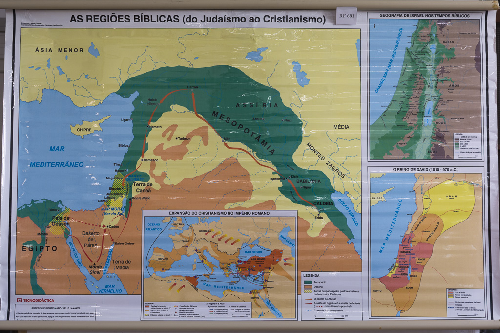 (RF 681) As Regiões Bíblicas (do Judaísmo ao Cristianismo)