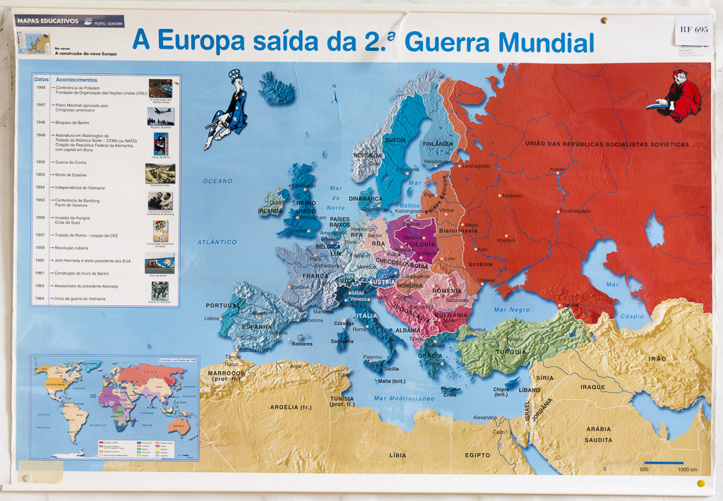 (RF 695) A Europa saída da 2ª Guerra Mundial