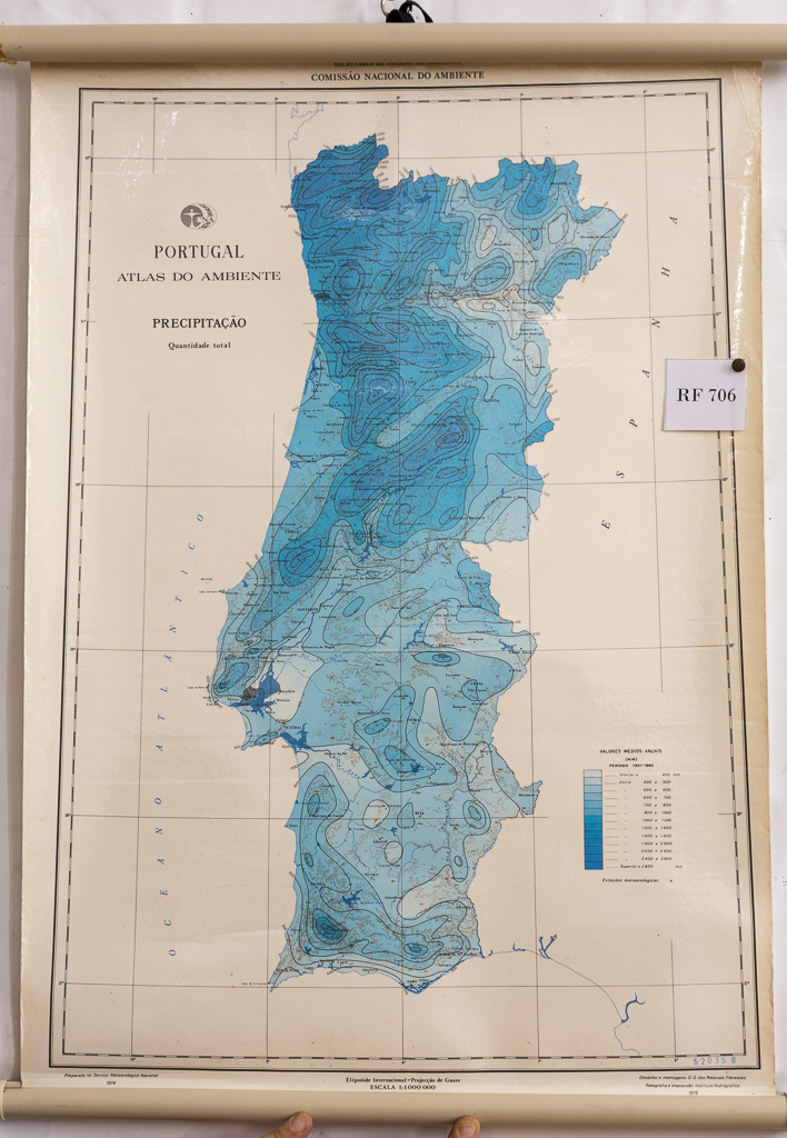 (RF 706) Portugal Atlas do Ambiente Precipitação