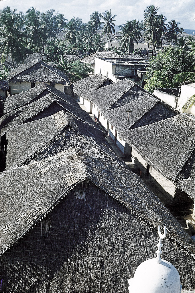 Bairro índigena na ponta oeste - Ilha de Moçambique (1969)