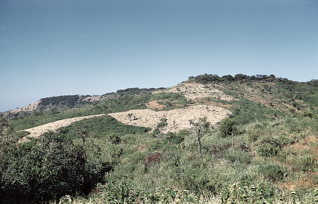 Bicholim – pequeno planalto de laterite com cumerins prontos para cultivar (1956)