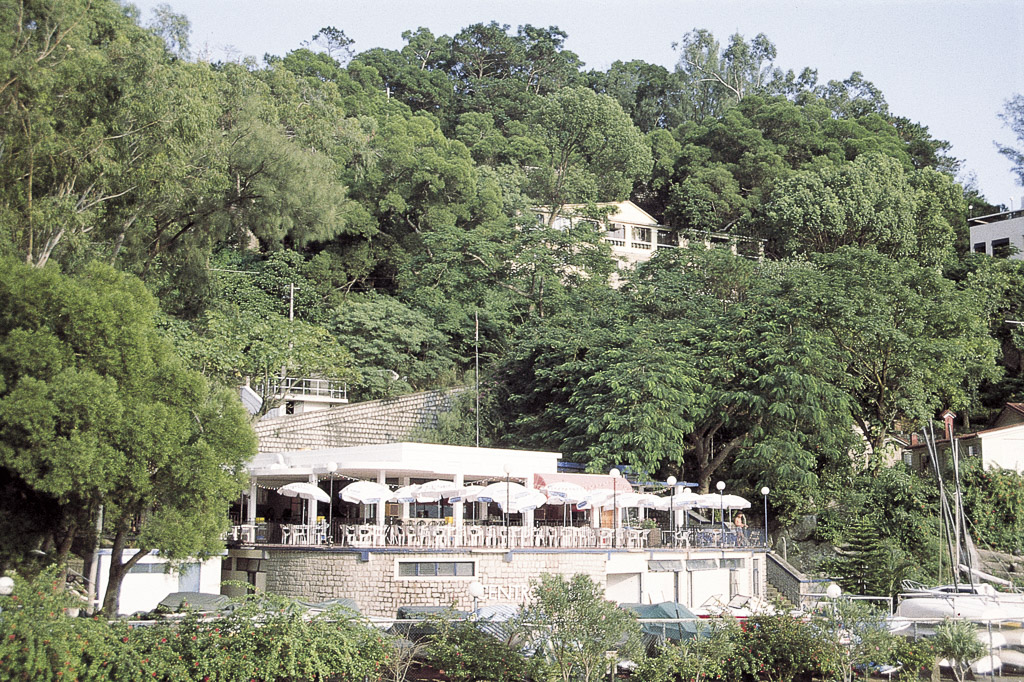 Casa de chá na baía de Choc Van - ilha de Coloane (1989)