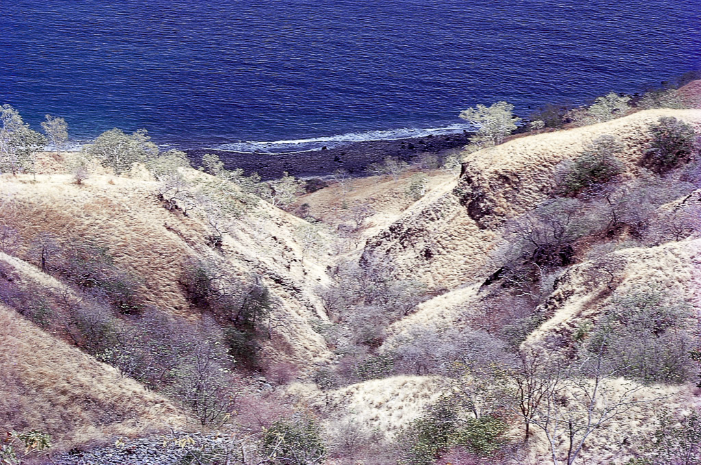 Costa norte entre Baucau e Manatuto - Timor (1970)