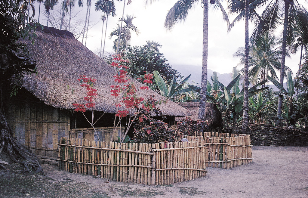Habitações muito cuidadas perto de uma vila administrativa (1973)