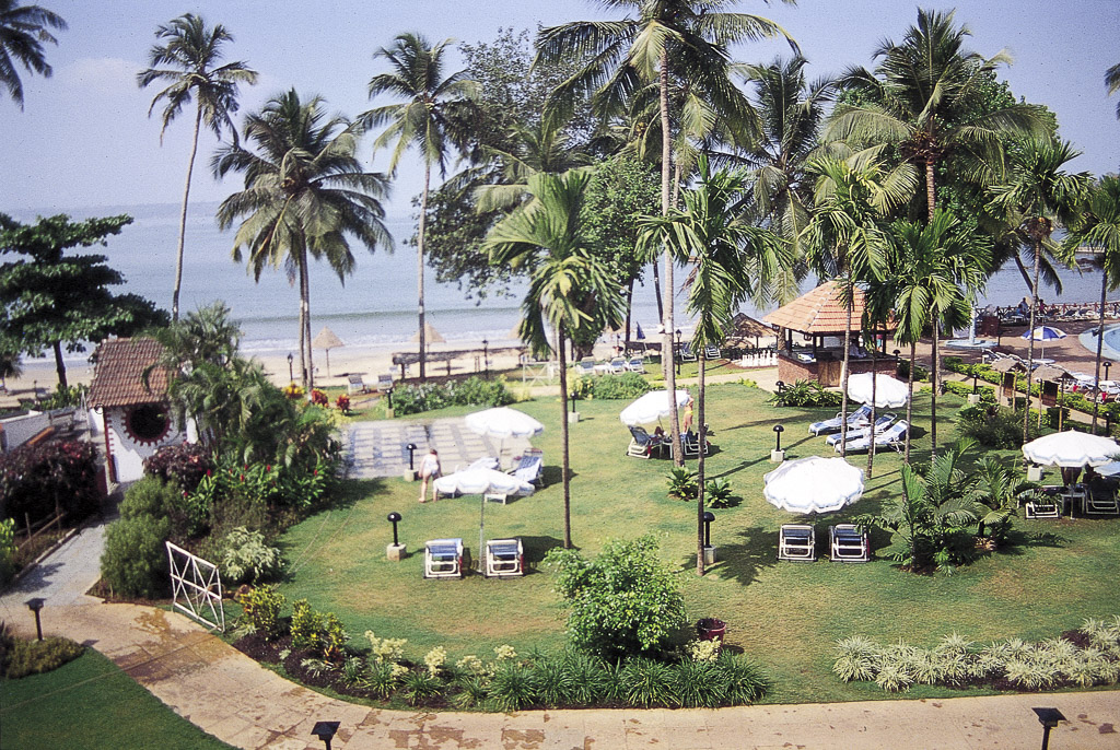 Jardins de um hotel em D. Paula - Goa (1994)