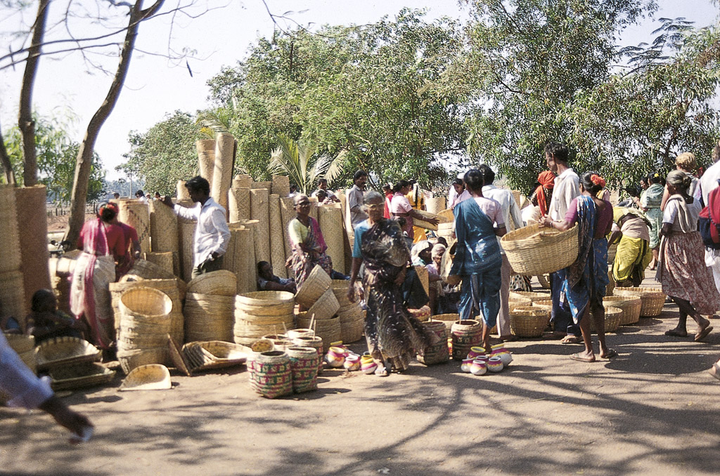 Mercado de Mapuçá – cestaria (1955)