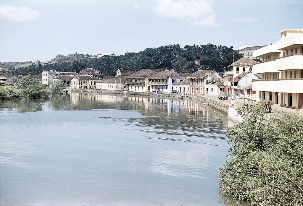 Pangim - bairro das Fontaínhas - Goa (1958)