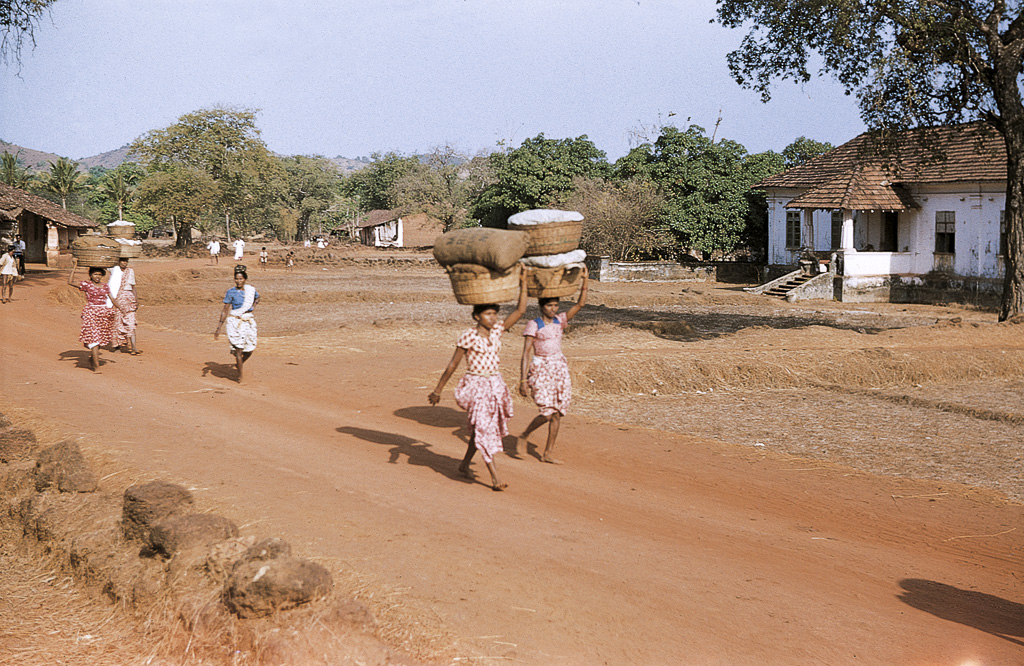 Salcete – em Curtorim, a caminho do mercado de Margão (1956)