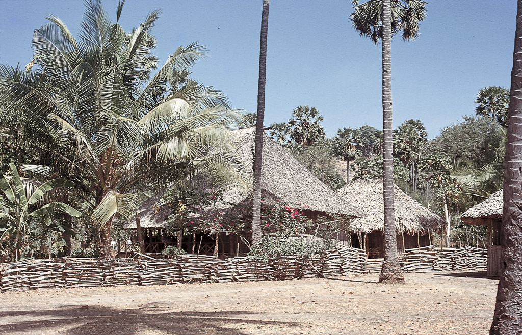 Suai – no Sudoeste da ilha, é uma das poucas áreas que se apresenta com grandes aldeias (1971)